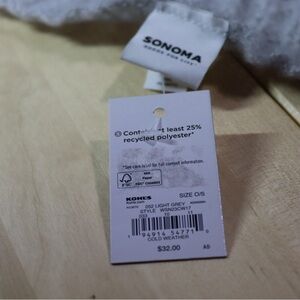 Sonoma Light Grey Scarf